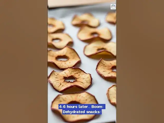 'Video thumbnail for Can You Dehydrate Food in an Air Fryer? (Shocking Results!)  #easynutrition #driedfood #airfryer'