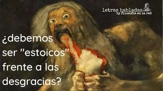 Video thumbnail for 🤔 🎙Letras Habladas no. 53 | ¿Ser "estoico" en la desgracia?