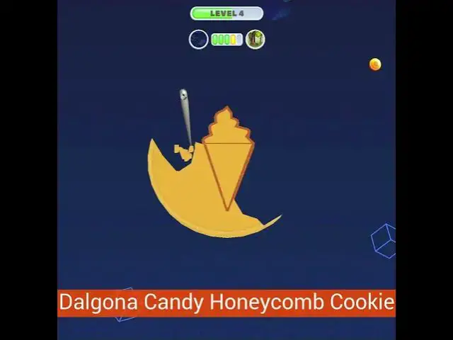 Video thumbnail for Dalgona Candy Honeycomb Cookie #browsergame #foodgames #simulationgames #mousegames