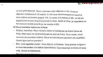 Video thumbnail for 11th French Half Yearly Exam Question Paper 2019-20 | Team Aspirants