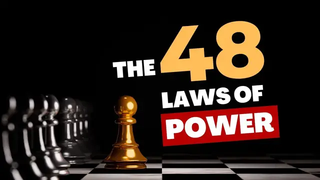 Video thumbnail for The 48 Laws Of Power - By Robert Greene.