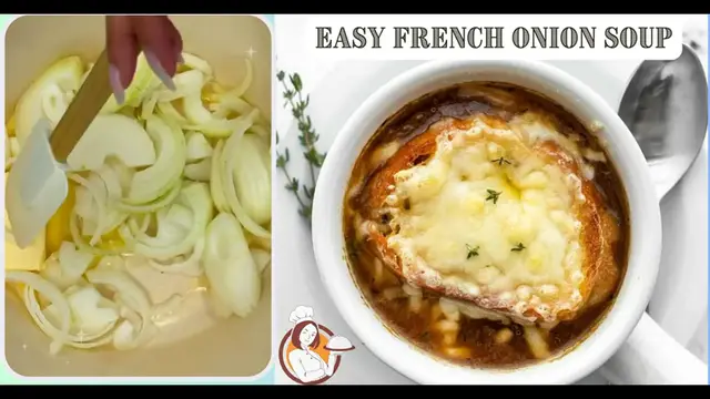 Video thumbnail for Easy French Onion Soup