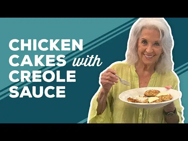 Video thumbnail for Love & Best Dishes: Chicken Cakes with Creole Sauce Recipe | Chicken Recipes for Dinner