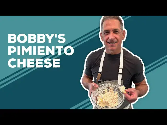 Video thumbnail for Love & Best Dishes: Bobby's Pimiento Cheese Recipe | How To Make Pimento Cheese