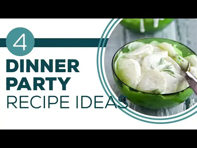 Video thumbnail for Full Episode Fridays: Weekend House Guest - 4 Dinner Party Recipe Ideas