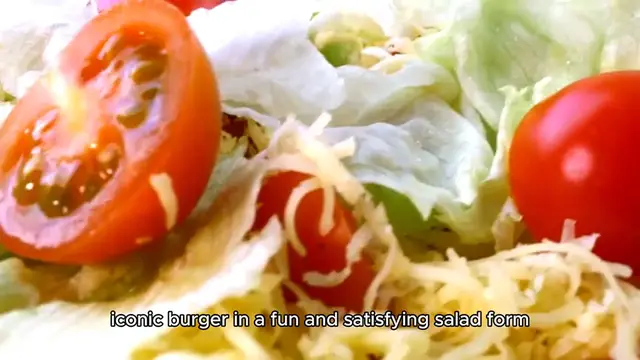 Video thumbnail for big mac salad recipe