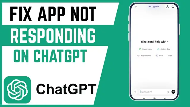 Video thumbnail for How To Fix ChatGPT App Not Responding While Generating Chats On Smartphone