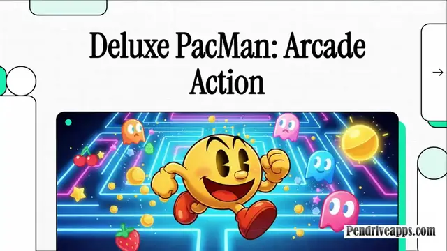 Video thumbnail for Deluxe PacMan Portable Arcade Game