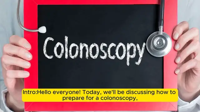 Video thumbnail for Prepare For A Colonoscopy With 4 Steps