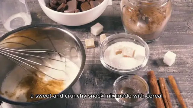 Video thumbnail for muddy buddy recipe