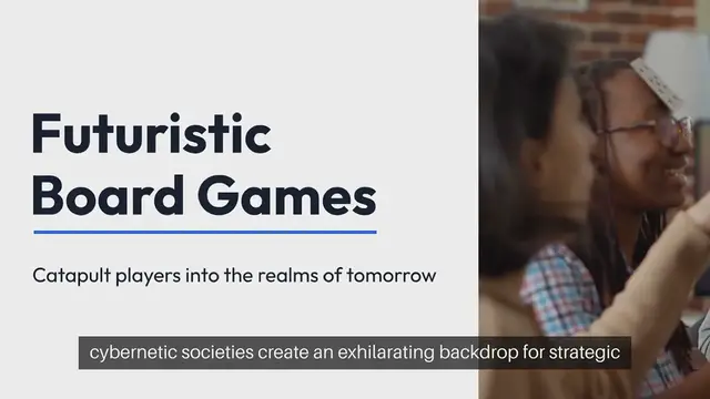 'Video thumbnail for Futuristic Board Games'