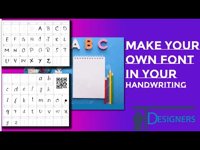 'Video thumbnail for Creat Your own handwriting Font||Build Your own Font in 7 minutes'