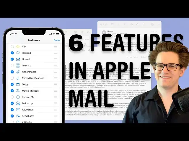 'Video thumbnail for 6 Secret Features in Apple Mail on iPhone and Mac'