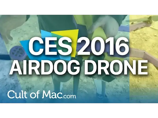 Video thumbnail for Airdog makes capturing aerial footage is easy | CES 2016