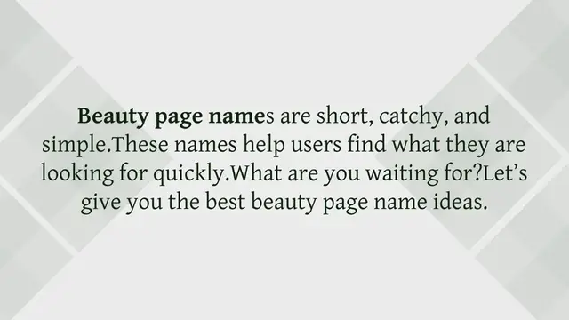 Video thumbnail for 900+ Makeup and Beauty Page Name Ideas That Are Amazing
