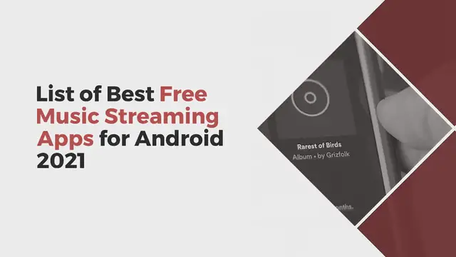 Video thumbnail for List of Best Free Music Streaming Apps for Android 2021