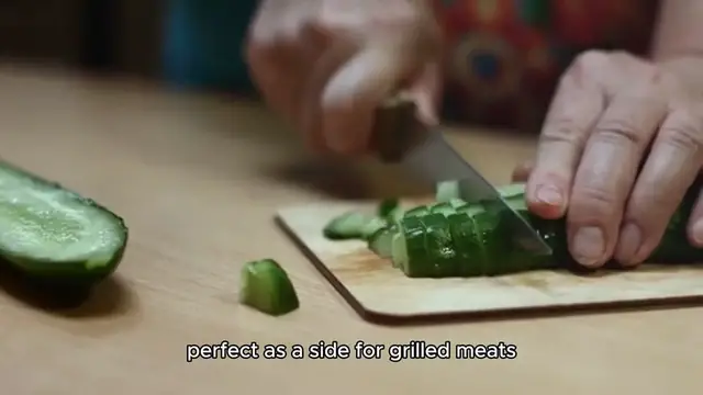 Video thumbnail for Asian Cucumber Salad Recipe