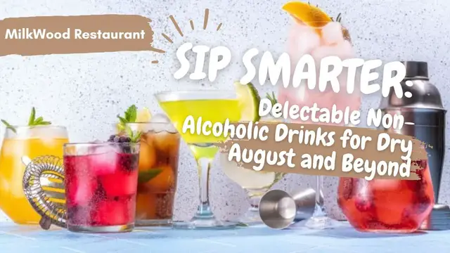 'Video thumbnail for Sip Smarter: Delectable Non-Alcoholic Drinks for Dry August and Beyond #nonalcoholicdrink'