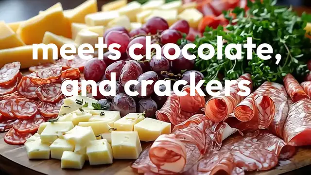 Video thumbnail for The Ultimate Sweet and Salty Charcuterie Snack Board