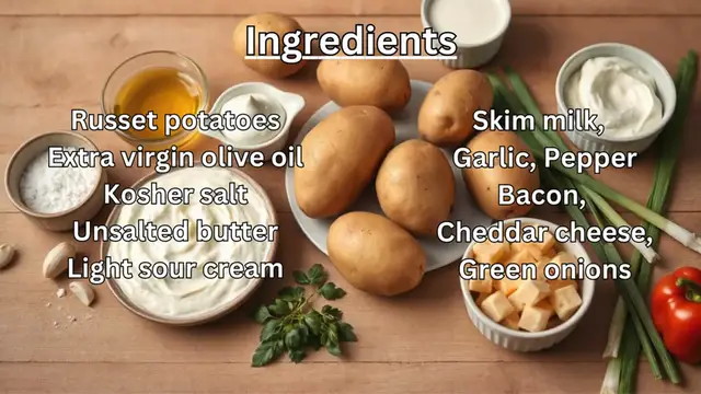 Video thumbnail for Twice Baked Potatoes