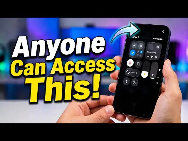 Video thumbnail for How to Turn or Switch Off Control Center on Your iPhone When Locked