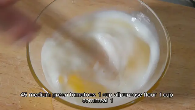 Video thumbnail for fried green tomato recipe