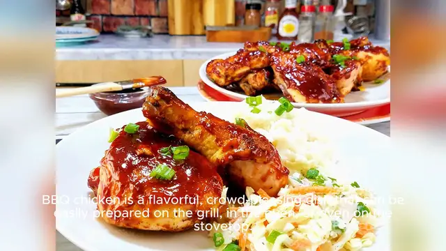 'Video thumbnail for BBQ chicken recipe'