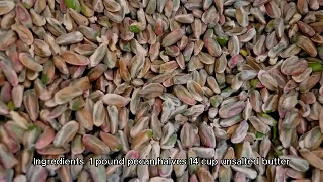 Video thumbnail for roasted pecans recipe