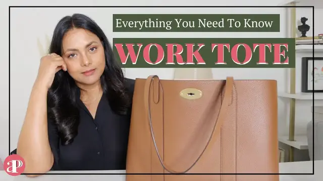 'Video thumbnail for How to FIND, ORGANIZE & PACK you WORK TOTE BAG - Tips to Find your PERFECT WORK TOTE'