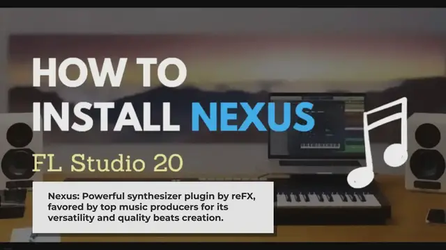 'Video thumbnail for FL Studio 20: Install Nexus Plugin, Expansions, And Presets'