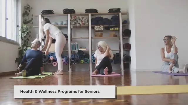 'Video thumbnail for Senior Centers: Promoting Health and Wellness for Older Adults'