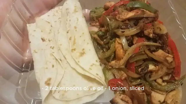 Video thumbnail for Fajitas recipe