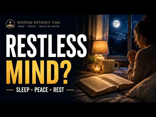 Video thumbnail for Sleep Prayer for Peace When Your Mind Won’t Stop Racing