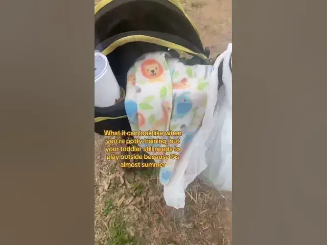 Video thumbnail for Gotta do what works #Toddler #PottyTraining #PlayingOutside #ToddlerParent #Group7