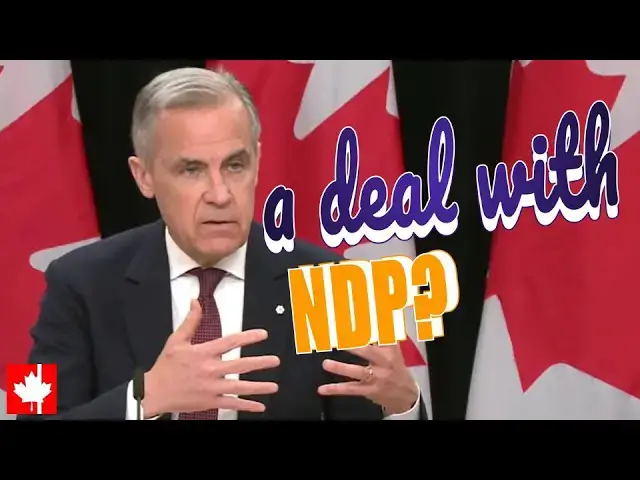 'Video thumbnail for Will Carney pursue a deal with NDP?'