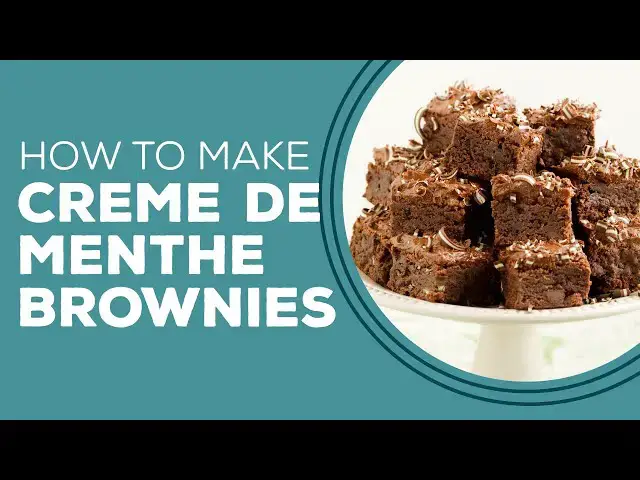Video thumbnail for Blast from the Past: Creme de Menthe Brownies Recipe | Christmas dessert ideas