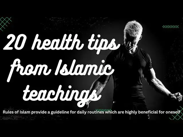 'Video thumbnail for health tips from Islamic'