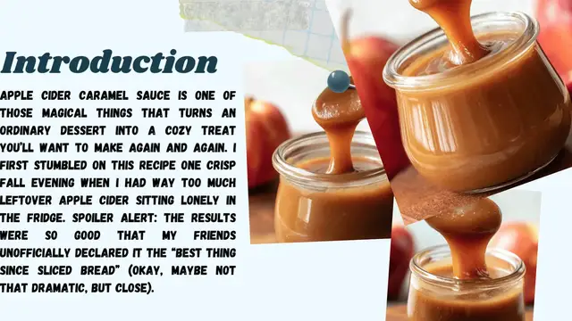 Video thumbnail for The Stunning Apple Cider Caramel Sauce That Will Transform Your Fall Desserts
