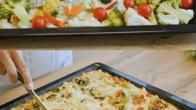 Video thumbnail for Hearty Cauliflower and Broccoli Vegetable Bake Recipe