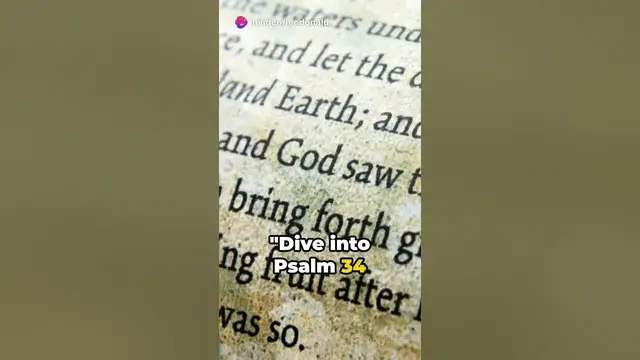 Video thumbnail for 🍇💫 Quick Bites of Faith: Psalm 34:8 Revealed in 30 Seconds! Savor the Goodness! 🎥🌈 #Shorts