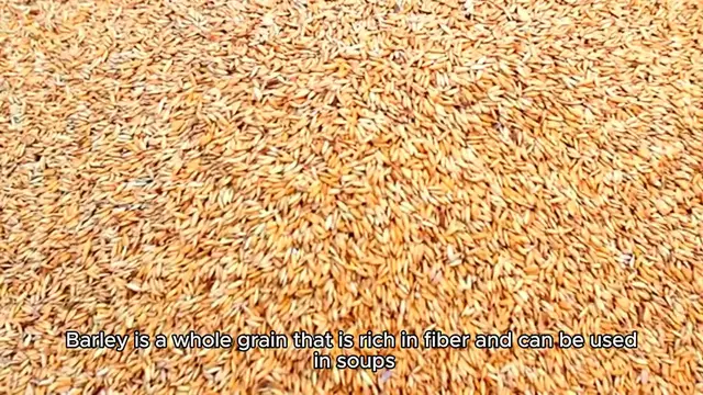 Video thumbnail for barley recipe