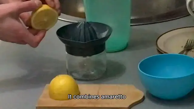 Video thumbnail for amaretto sour drink recipe