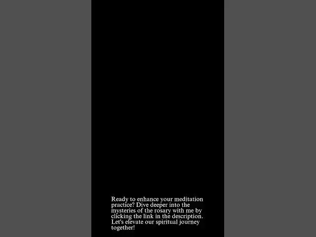 Video thumbnail for Exploring the Mysteries of the Rosary in a Whole New Way