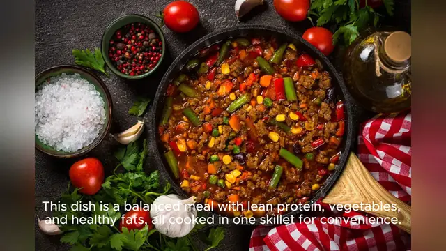 Video thumbnail for healthy ground beef recipe for dinner