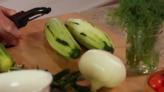 Video thumbnail for 
				 Zesty Cucumber Salad