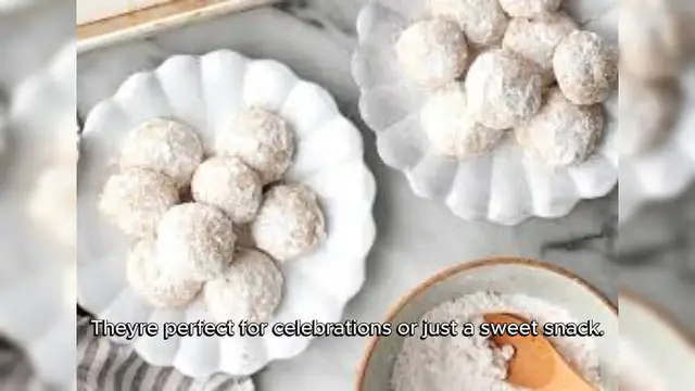 Video thumbnail for Mexican Wedding Cookies Recipe