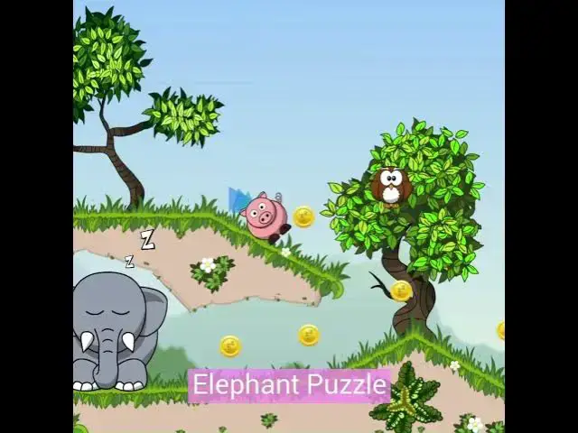 Video thumbnail for Snoring: Elephant Puzzle #browsergame #physicsgames #puzzlegames #cartoongames #animalgames