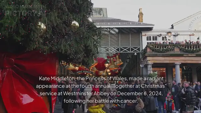 'Video thumbnail for Kate Middleton Shines at Christmas Carol Service, Cancer-Free and Radiant After Health Battle'