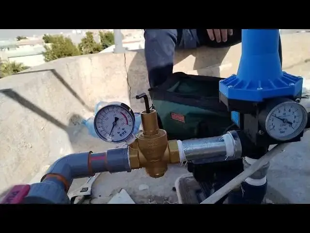 'Video thumbnail for تركيب منظم ضغط المياه'