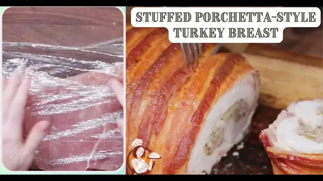 Video thumbnail for Stuffed Porchetta-Style Turkey Breast
